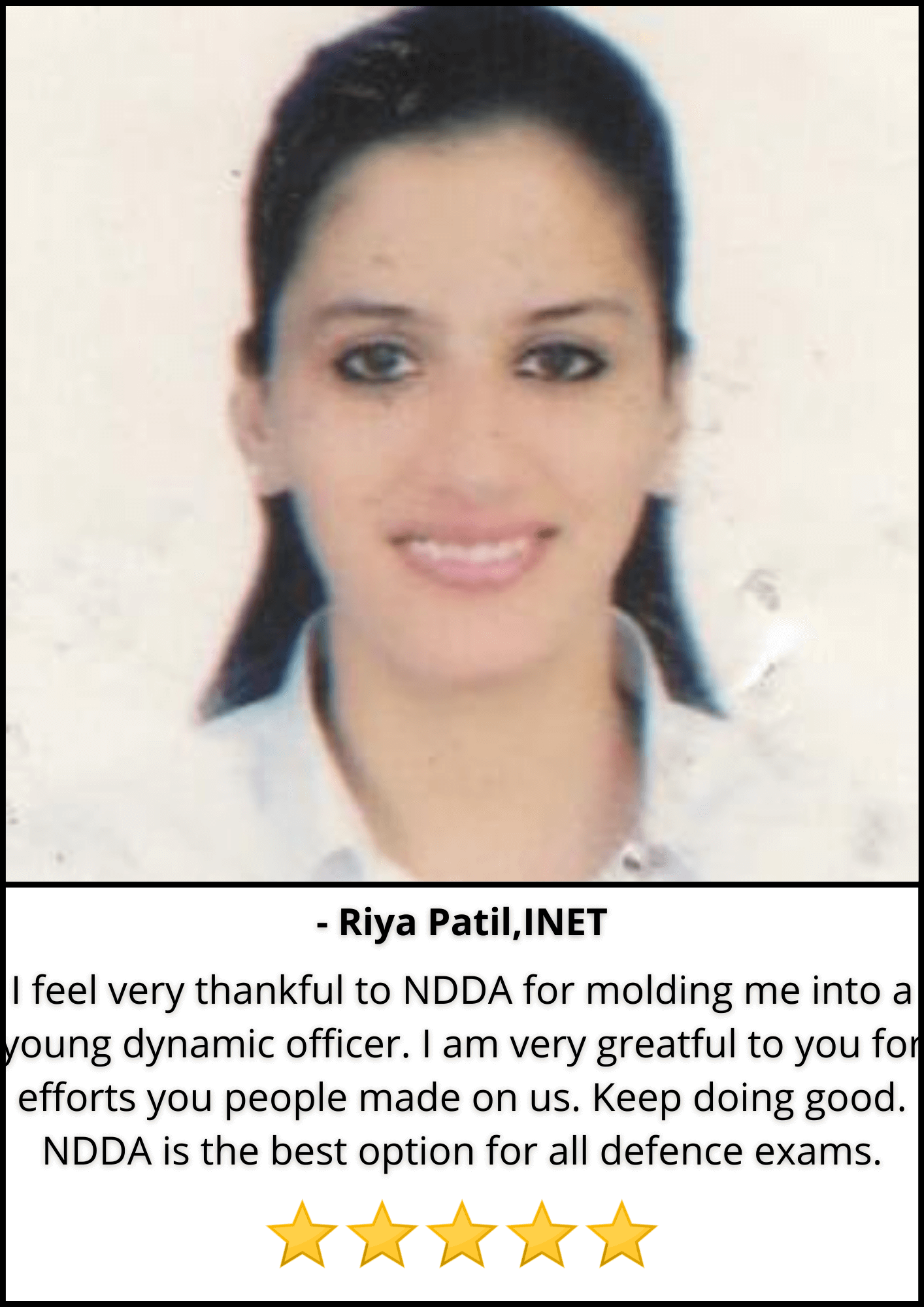 Riya Patil, INET